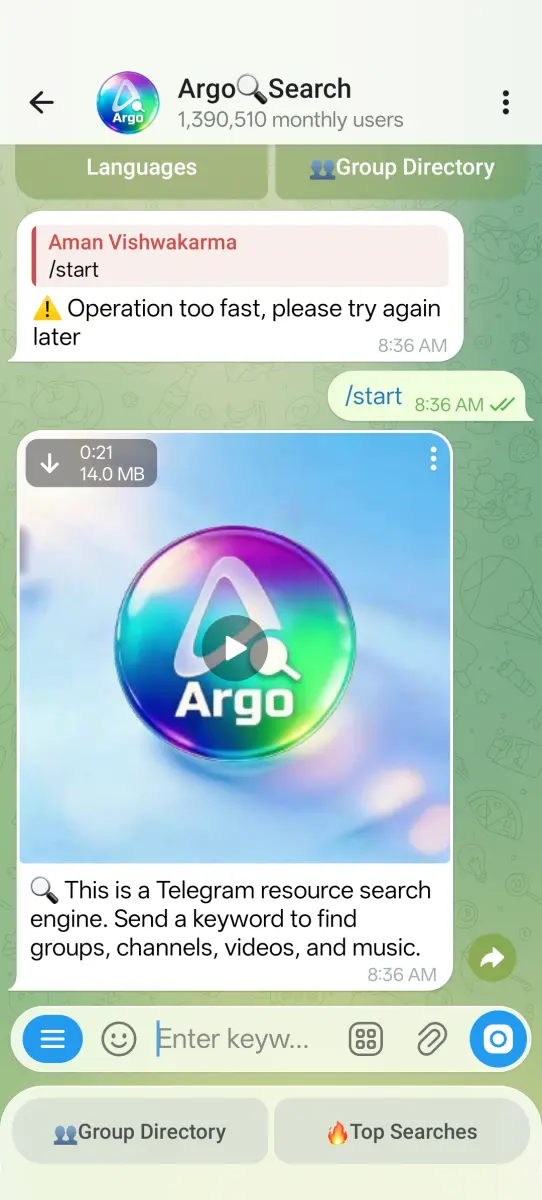 Argo Search preview 2