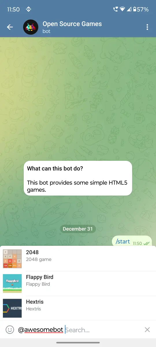 Open Source Game preview 1