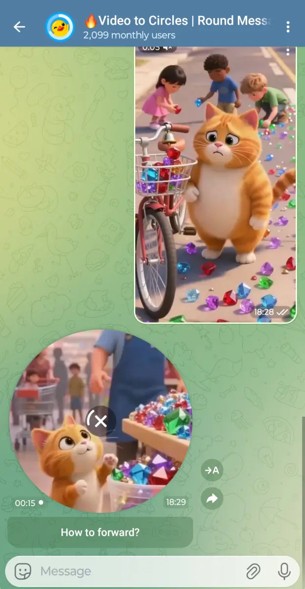🔥Video to Circles | Round Messages preview 2