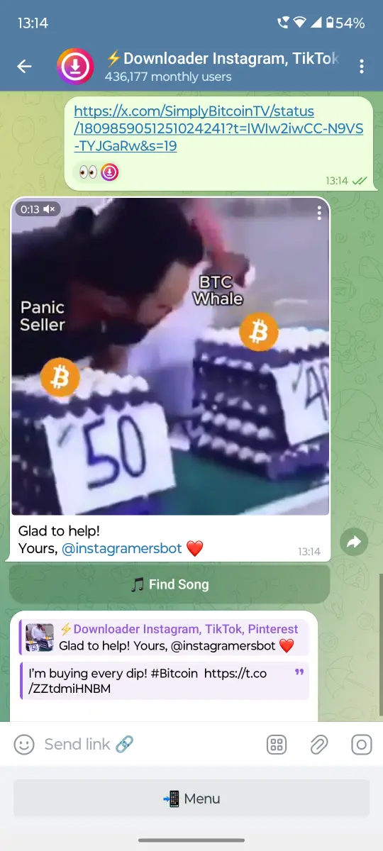 ⚡️Downloader Instagram, TikTok, Pinterest preview 3