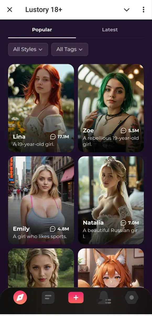 Lustory 18+ preview 1