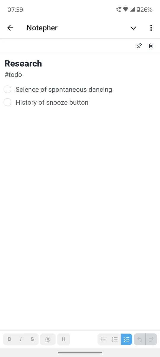 Notepher preview 2