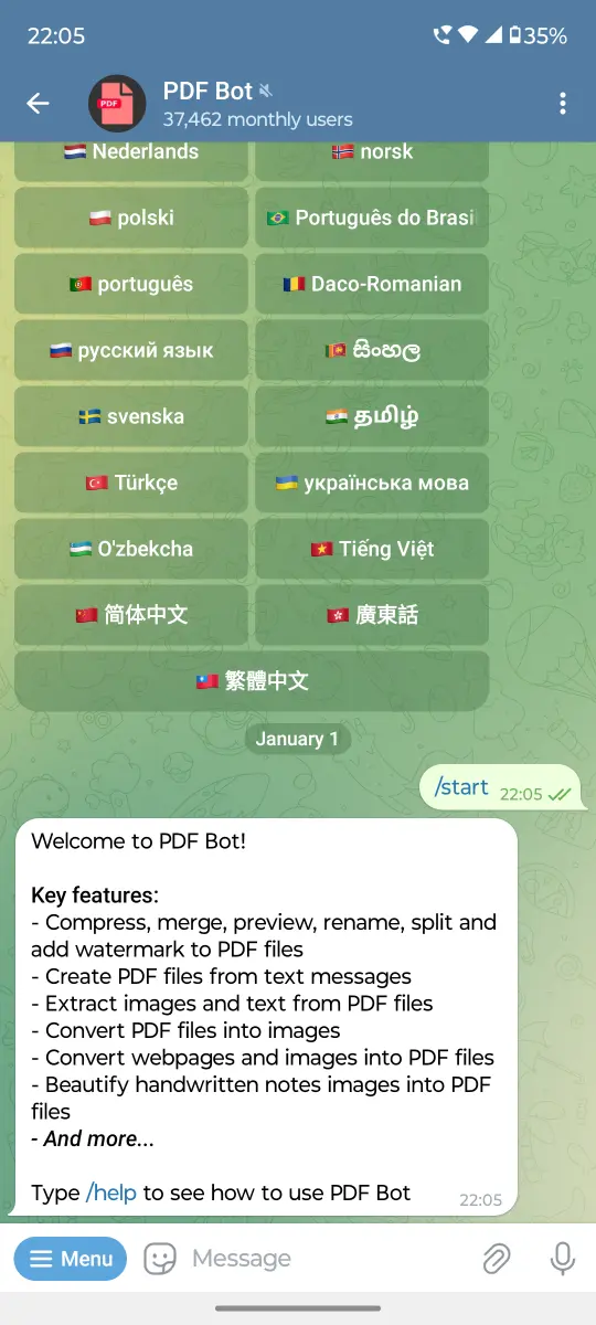 PDF Bot preview 1