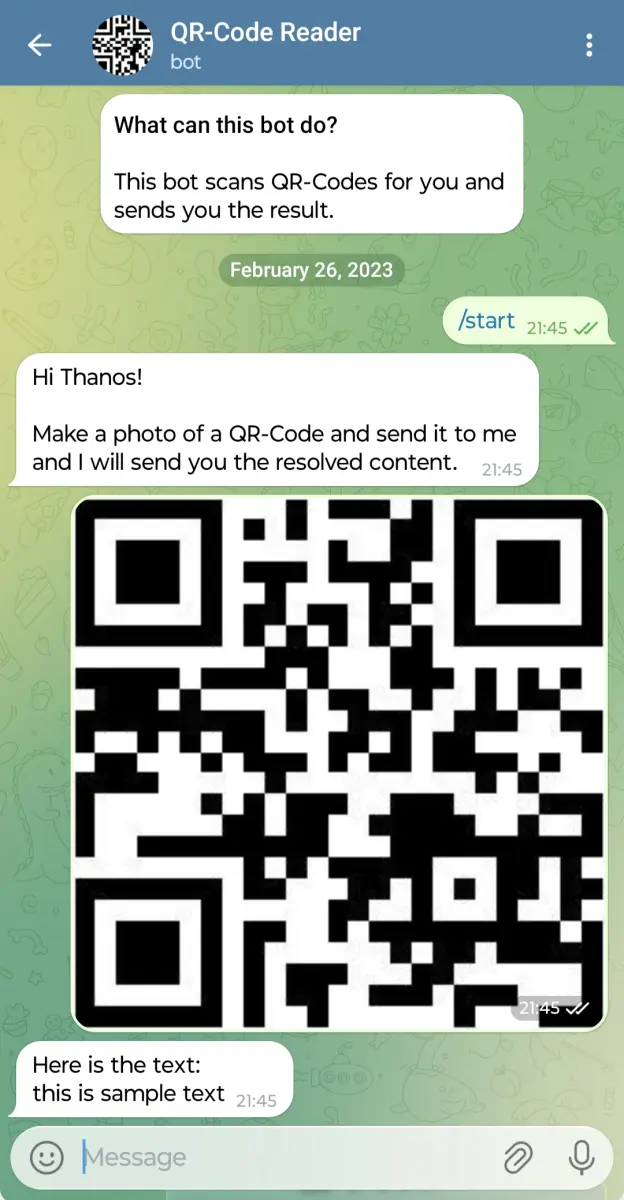 QR-Code Reader preview 1