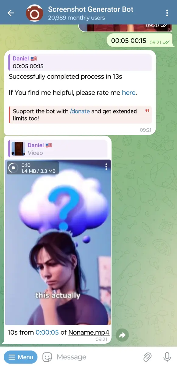 Screenshot Generator Bot preview 3