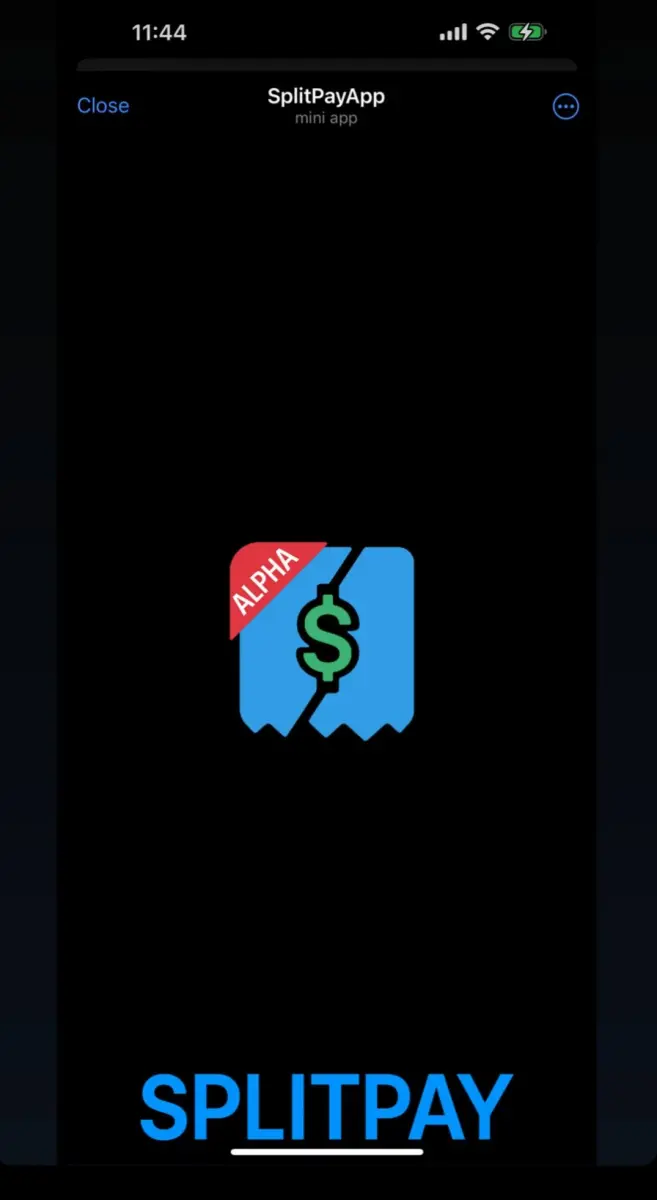 SplitPayApp preview 1
