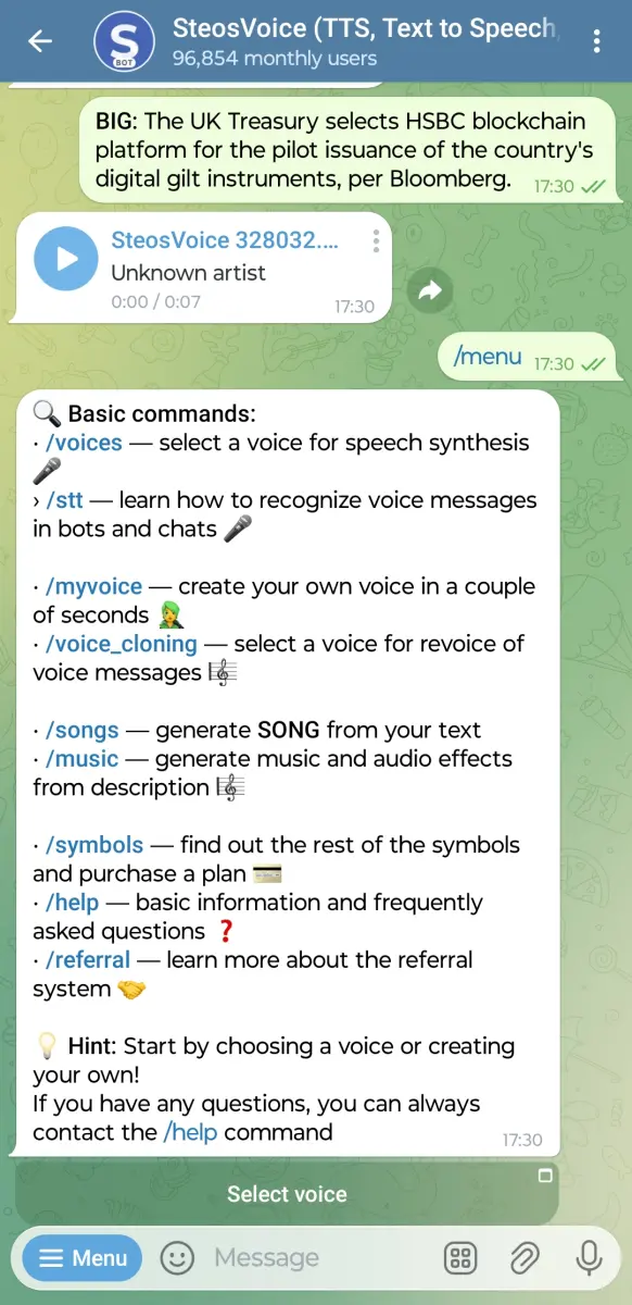 SteosVoice (TTS, Text to Speech) preview 3
