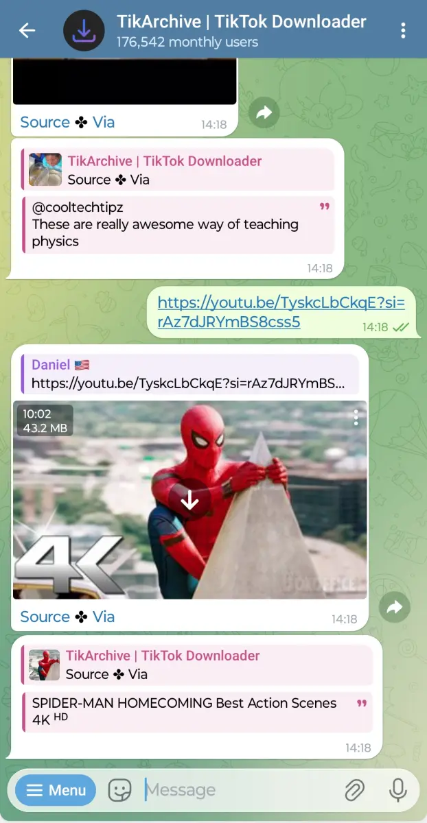 TikArchive | TikTok Downloader preview 2
