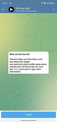 VK Music Bot preview 1
