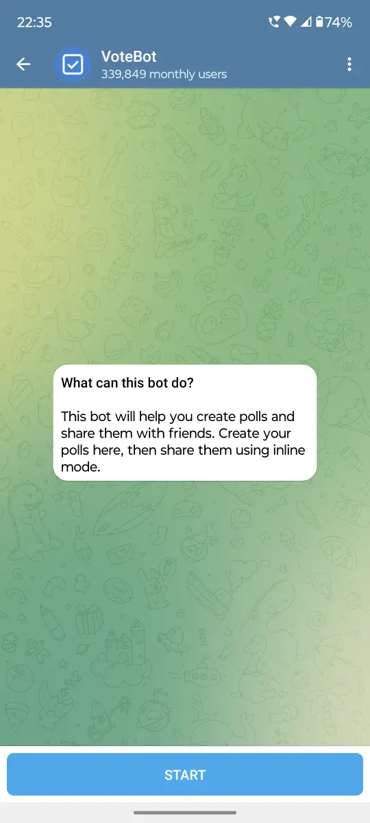 VoteBot preview 1